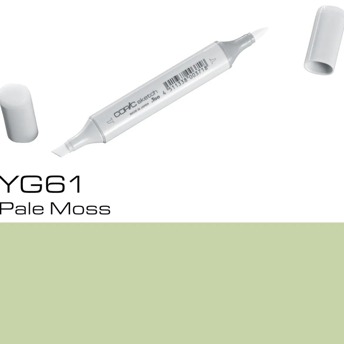 Copic Sketch YG61 Pale Moss