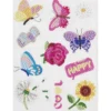 Diamond Painting Stickers, skapa 11 roliga klistermärken med smileys m.m