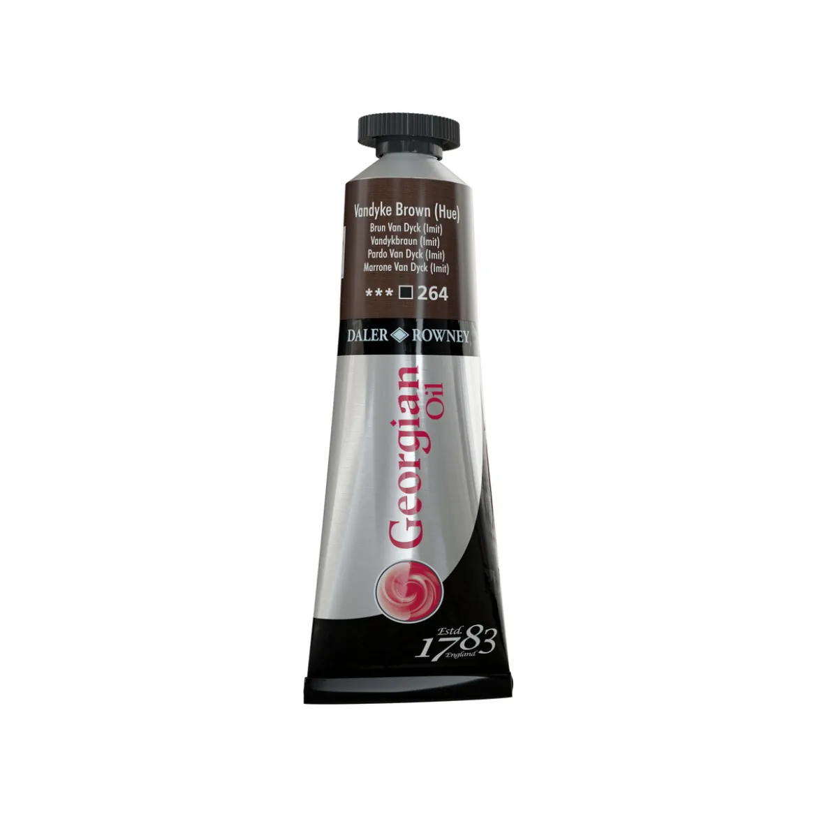 Georgian Oil Colour oljefärg 38 ml Vandyke Brown Hue 264