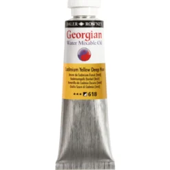 Georgian Water Mixable Oil Colour, vattenlöslig oljefärg 37 ml Cadmium Red Hue 503