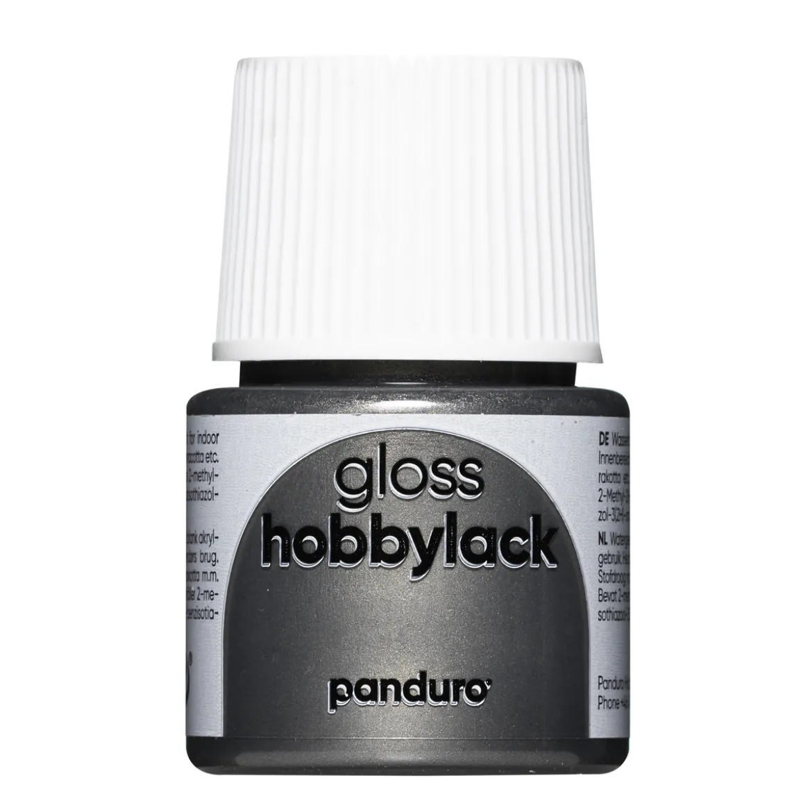 Hobbylack gloss 45 ml pewter