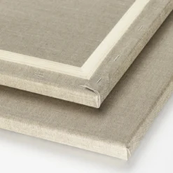 Kreatima Artists' Natural linnecanvas, målarduk av linne, 40×50 cm, djup 2 cm, 460 g/m²