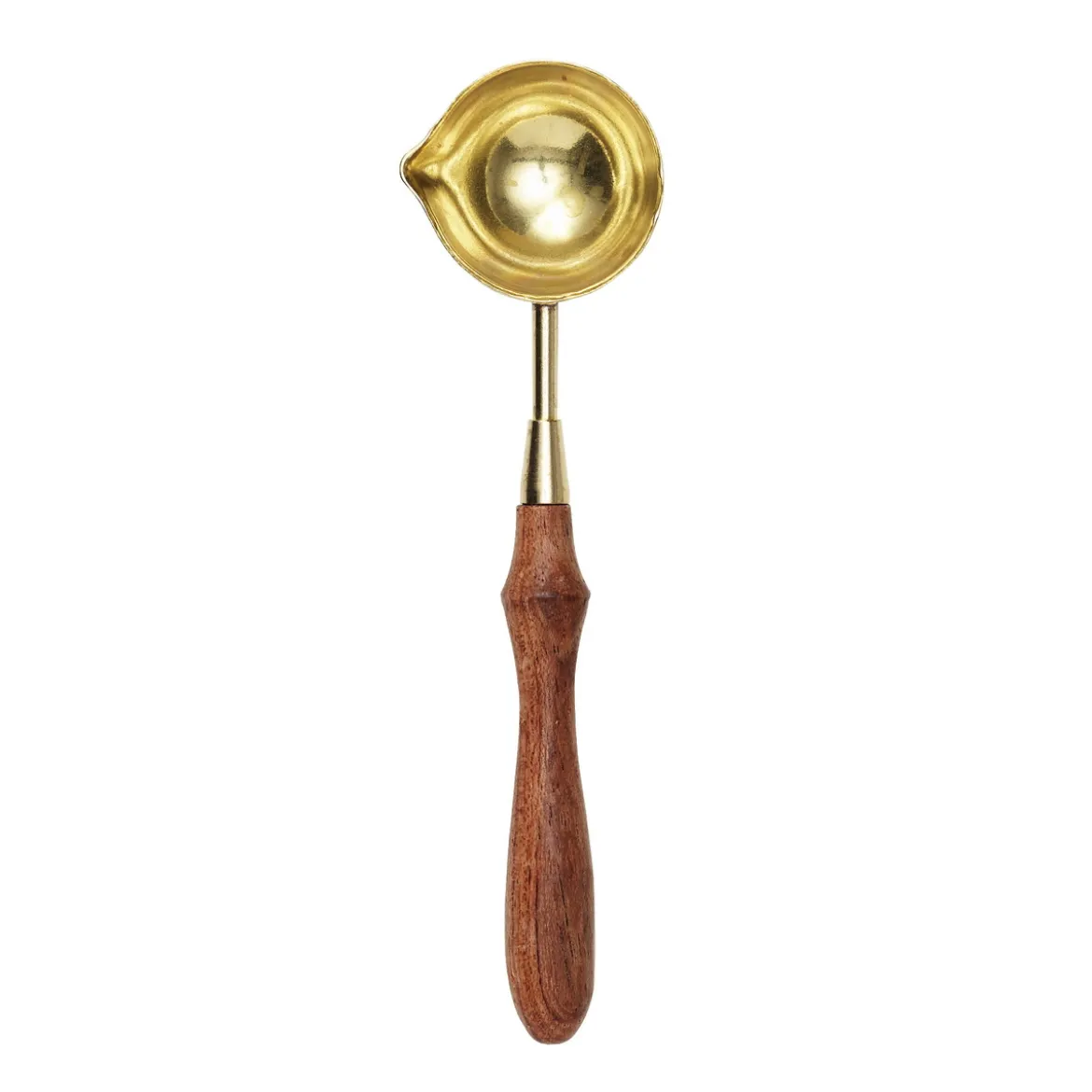 Metallsked, smältsked för lack & vax, längd 11,5 cm
