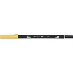 Penselpenna Tombow ABT Dual Brush Pen Light Ochre 991