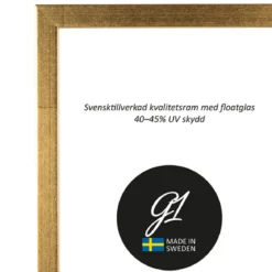 Ram 2A Guld 40x50cm