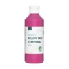 Ready Mix Tempera, svanenmärkt hobbyfärg för barn 250 ml, rosa