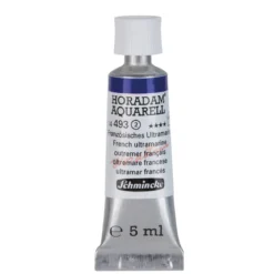 Schmincke Horadam akvarellfärg 5 ml – Ultramarine finest 494