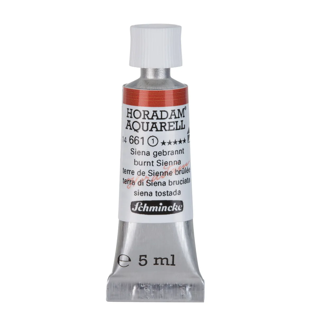Schmincke Horadam akvarellfärg 5 ml – Burnt sienna 661