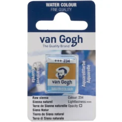 van Gogh akvarellfärg halvkopp – Raw Sienna 234