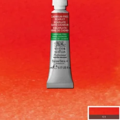 Winsor & Newton Professional akvarellfärg 5 ml Cadmium-Free Scarlet 903