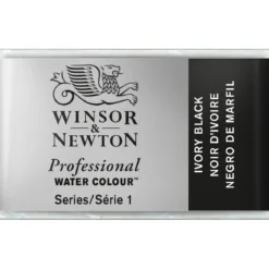 Winsor & Newton Professional akvarellfärg helkopp Ivory Black 331