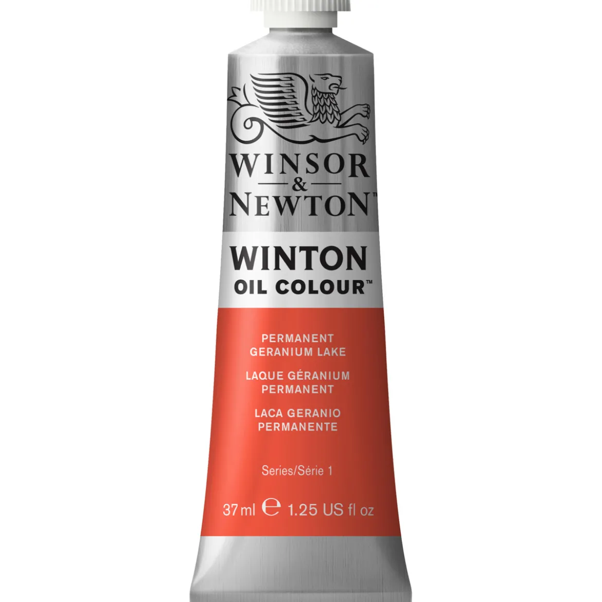 Winsor & Newton Winton oljefärg 37 ml Permanent Geranium Lake 480